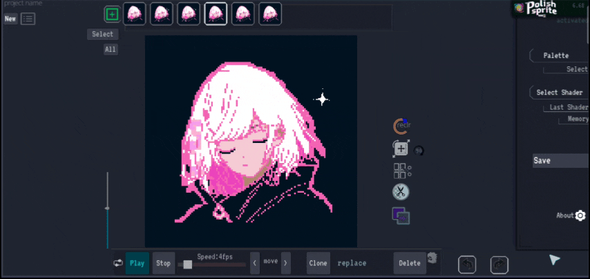 Tutorial for converting GIF to sprite sheet and cropping